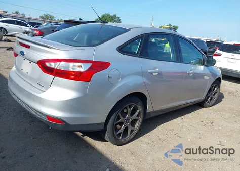 2013 Ford Focus Se из США, поврежденный, VIN 1FADP3F20DL336846